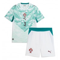Fotbalové Dres Portugalsko Ruben Dias #3 Dětské Venkovní MS 2026 Krátký Rukáv (+ trenýrky)